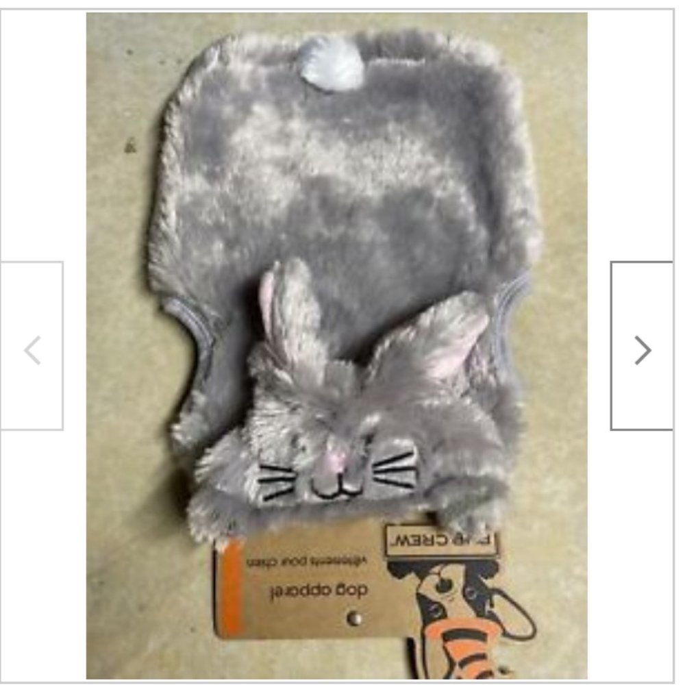 Bunny Rabbit sweater costume outfit dog cat pet size medium nwot